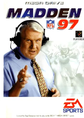 Madden NFL 97 (USA, Europe) box cover front